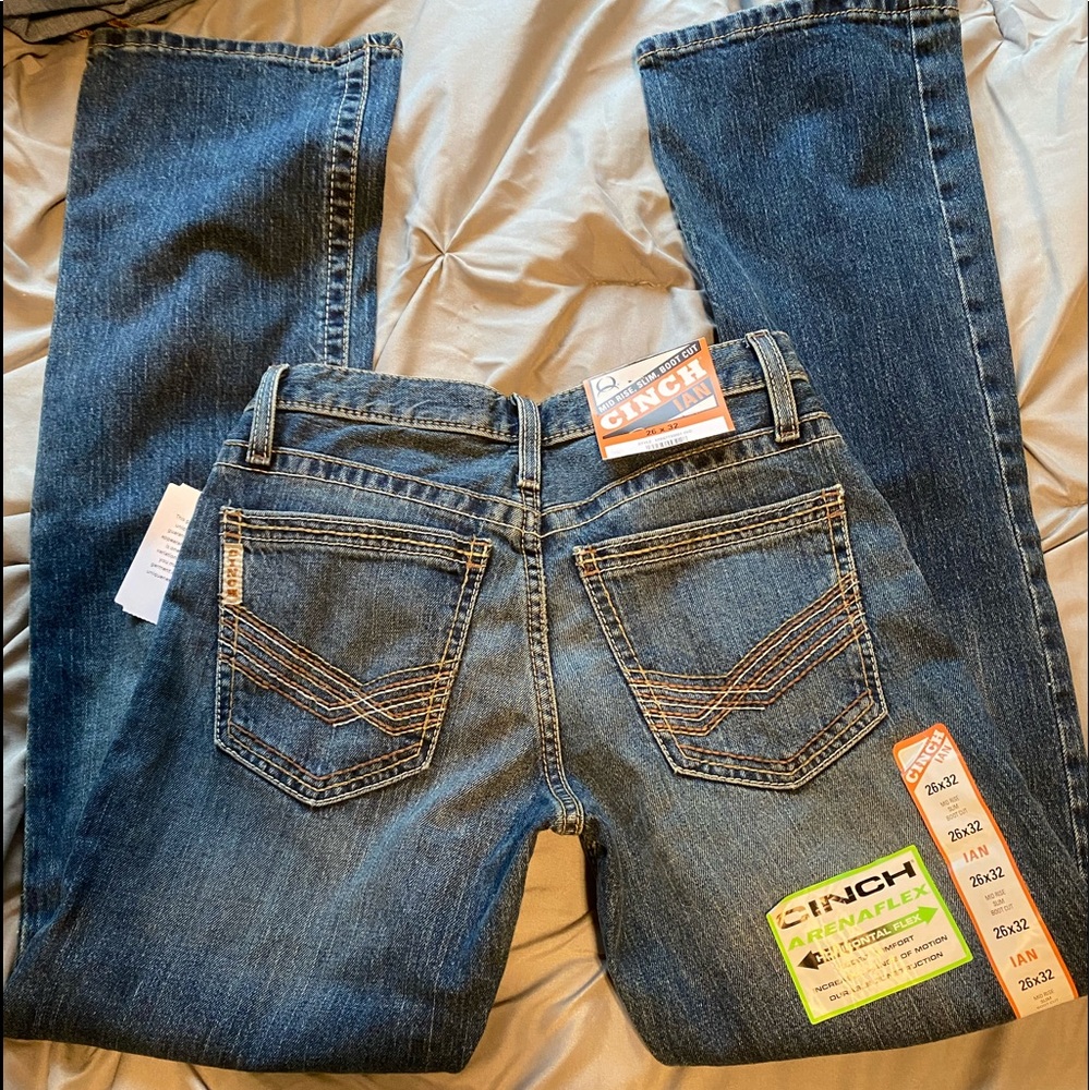 BRAND NEW MENS CINCH JEANS SIZE 26